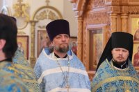 27-В день празднования Иверской иконы Божией Матери в Андреевском кафедральном соборе молитвенно отметили 10-летие учреждения  Усть-Каменогорской и Семипалатинской епархии