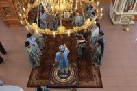31-В день празднования Иверской иконы Божией Матери в Андреевском кафедральном соборе молитвенно отметили 10-летие учреждения  Усть-Каменогорской и Семипалатинской епархии