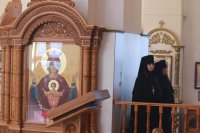 35-В день празднования Иверской иконы Божией Матери в Андреевском кафедральном соборе молитвенно отметили 10-летие учреждения  Усть-Каменогорской и Семипалатинской епархии