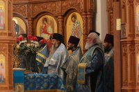 37-В день празднования Иверской иконы Божией Матери в Андреевском кафедральном соборе молитвенно отметили 10-летие учреждения  Усть-Каменогорской и Семипалатинской епархии