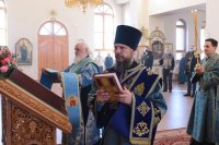 39-В день празднования Иверской иконы Божией Матери в Андреевском кафедральном соборе молитвенно отметили 10-летие учреждения  Усть-Каменогорской и Семипалатинской епархии
