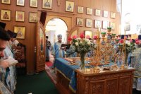 44-В день празднования Иверской иконы Божией Матери в Андреевском кафедральном соборе молитвенно отметили 10-летие учреждения  Усть-Каменогорской и Семипалатинской епархии