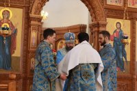 45-В день празднования Иверской иконы Божией Матери в Андреевском кафедральном соборе молитвенно отметили 10-летие учреждения  Усть-Каменогорской и Семипалатинской епархии