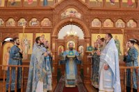 51-В день празднования Иверской иконы Божией Матери в Андреевском кафедральном соборе молитвенно отметили 10-летие учреждения  Усть-Каменогорской и Семипалатинской епархии