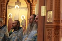59-В день празднования Иверской иконы Божией Матери в Андреевском кафедральном соборе молитвенно отметили 10-летие учреждения  Усть-Каменогорской и Семипалатинской епархии