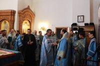 66-В день празднования Иверской иконы Божией Матери в Андреевском кафедральном соборе молитвенно отметили 10-летие учреждения  Усть-Каменогорской и Семипалатинской епархии