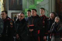 41-Архипастырский визит в Семипалатинск. Божественная Литургия Преждеосвященных Даров в Воскресенском кафедральном соборе.