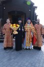 3-Божественная Литургия в Покровском храме Усть-Каменогорска в Светлый Понедельник