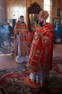9-Божественная Литургия в Покровском храме Усть-Каменогорска в Светлый Понедельник
