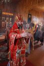 30-Божественная Литургия в Покровском храме Усть-Каменогорска в Светлый Понедельник