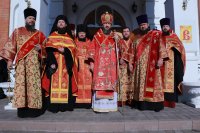 11-В Андреевском кафедральном соборе совершена Пасхальная вечерня