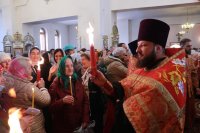 21-В Андреевском кафедральном соборе совершена Пасхальная вечерня
