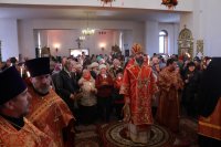 28-В Андреевском кафедральном соборе совершена Пасхальная вечерня