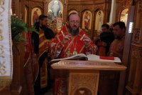 37-В Андреевском кафедральном соборе совершена Пасхальная вечерня