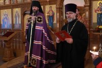 46-В Андреевском кафедральном соборе совершена Пасхальная вечерня