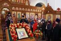 49-В Андреевском кафедральном соборе совершена Пасхальная вечерня