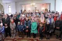 50-В Андреевском кафедральном соборе совершена Пасхальная вечерня