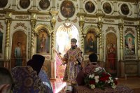 17-Епископ Амфилохий возглавил богослужения поминальной субботы в главном храме Семипалатинска