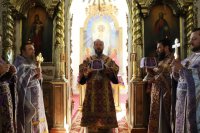 31-Епископ Амфилохий возглавил богослужения поминальной субботы в главном храме Семипалатинска