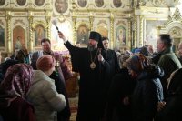 50-Епископ Амфилохий возглавил богослужения поминальной субботы в главном храме Семипалатинска