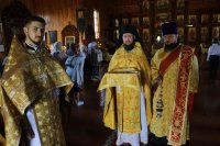 1-Собор всех святых в Церкви Русской просиявших. Божественная Литургия в Свято-Покровском храме города Усть-Каменогорска