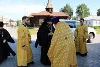 4-Собор всех святых в Церкви Русской просиявших. Божественная Литургия в Свято-Покровском храме города Усть-Каменогорска