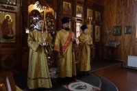 9-Собор всех святых в Церкви Русской просиявших. Божественная Литургия в Свято-Покровском храме города Усть-Каменогорска