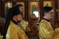 13-Собор всех святых в Церкви Русской просиявших. Божественная Литургия в Свято-Покровском храме города Усть-Каменогорска