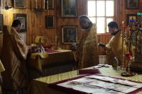 28-Собор всех святых в Церкви Русской просиявших. Божественная Литургия в Свято-Покровском храме города Усть-Каменогорска