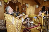 34-Собор всех святых в Церкви Русской просиявших. Божественная Литургия в Свято-Покровском храме города Усть-Каменогорска