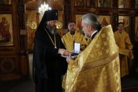 45-Собор всех святых в Церкви Русской просиявших. Божественная Литургия в Свято-Покровском храме города Усть-Каменогорска