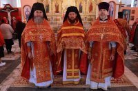 3-Божественная Литургия пасхальным чином в храме священномученика Зиновия Согринского