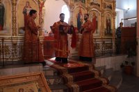 13-Божественная Литургия пасхальным чином в храме священномученика Зиновия Согринского
