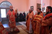 27-Божественная Литургия пасхальным чином в храме священномученика Зиновия Согринского