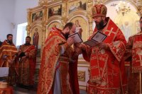 30-Божественная Литургия пасхальным чином в храме священномученика Зиновия Согринского