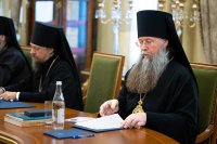 9-Управляющий Усть-Каменогорской и Семипалатинской епархией принял участие в заключительном в 2022 году заседании Синода Православной Церкви Казахстана