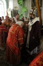 24-В Неделю о слепом архиепископ Амфилохий возглавил богослужения в Воскресенском кафедральном соборе города Семипалатинска