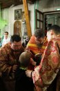 53-В Неделю о слепом архиепископ Амфилохий возглавил богослужения в Воскресенском кафедральном соборе города Семипалатинска