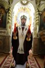 58-В Неделю о слепом архиепископ Амфилохий возглавил богослужения в Воскресенском кафедральном соборе города Семипалатинска