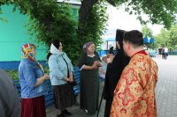 71-В Неделю о слепом архиепископ Амфилохий возглавил богослужения в Воскресенском кафедральном соборе города Семипалатинска