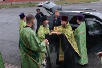 3-Православные христиане Усть-Каменогорска встретили мощи преподобного Сергия Радонежского