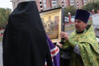 5-Православные христиане Усть-Каменогорска встретили мощи преподобного Сергия Радонежского