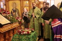 12-Православные христиане Усть-Каменогорска встретили мощи преподобного Сергия Радонежского