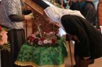 21-Православные христиане Усть-Каменогорска встретили мощи преподобного Сергия Радонежского