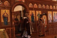 17-В день празднования памяти святых мучениц Веры, Надежды, Любови и матери их Софии архиепископ Амфилохий возглавил служение Божественной Литургии в главном храме епархии
