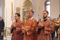 23-В день празднования памяти святых мучениц Веры, Надежды, Любови и матери их Софии архиепископ Амфилохий возглавил служение Божественной Литургии в главном храме епархии
