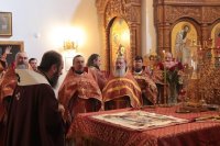 31-В день празднования памяти святых мучениц Веры, Надежды, Любови и матери их Софии архиепископ Амфилохий возглавил служение Божественной Литургии в главном храме епархии