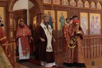41-В день празднования памяти святых мучениц Веры, Надежды, Любови и матери их Софии архиепископ Амфилохий возглавил служение Божественной Литургии в главном храме епархии