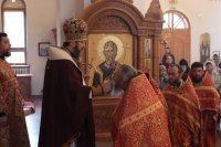 51-В день празднования памяти святых мучениц Веры, Надежды, Любови и матери их Софии архиепископ Амфилохий возглавил служение Божественной Литургии в главном храме епархии
