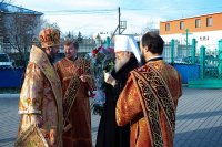 2-В день памяти священномученика Александра, архиепископа Семипалатинского, Глава Казахстанского Митрополичьего округа совершил Литургию в Воскресенском соборе города Семипалатинска 